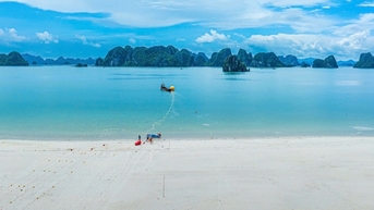 Đường bơi và đường chạy tại Aqua Warriors Vân Đồn 2025 - Camel Cup