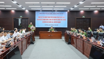 Đoàn công tác Bộ Công an: Khảo sát dịch vụ công trực tuyến và cơ sở dữ liệu quốc gia tại Đà Nẵng