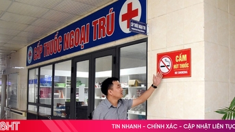 Trung tâm Y tế Kỳ Anh “nói không” với thuốc lá