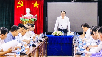 Tập trung giải phóng mặt bằng dự án Cụm công nghiệp Tân Bình