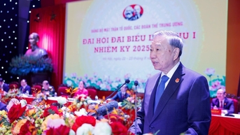 Phát biểu của Tổng Bí thư Tô Lâm tại Đại hội đại biểu Mặt trận Tổ quốc Việt Nam lần thứ nhất, nhiệm kỳ 2025-2030