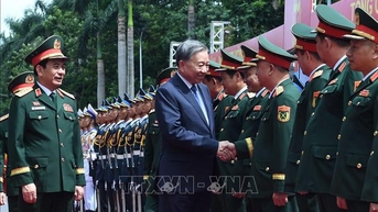 Tổng Bí thư Tô Lâm dự Đại hội Thi đua Quyết thắng toàn quân lần thứ XI