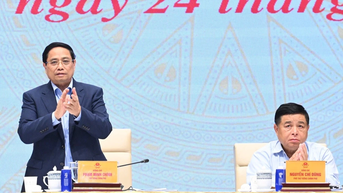 [រូបថត] នាយករដ្ឋមន្ត្រី Pham Minh Chinh ជួបជាមួយគណៈកម្មាធិការដឹកនាំរបស់រដ្ឋាភិបាលស្តីពីការអភិវឌ្ឍន៍វិទ្យាសាស្ត្រ បច្ចេកវិទ្យា និងនវានុវត្តន៍