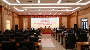 Họp báo Đại hội đại biểu Đảng bộ tỉnh Phú Thọ lần thứ I, nhiệm kỳ 2025 – 2030