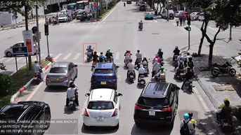 Hà Nội: Camera trí tuệ nhân tạo phát hiện gần 1.800 trường hợp vi phạm giao thông