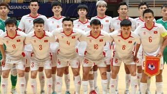 Đội tuyển futsal Việt Nam 0-0 Lebanon (hiệp 1): Không để tuột 3 điểm