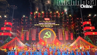 Chương trình nghệ thuật đặc biệt chào mừng thành công Đại hội đại biểu Đảng bộ tỉnh Khánh Hòa lần thứ I, nhiệm kỳ 2025 - 2030
