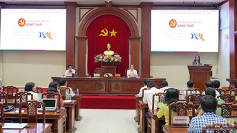 Đồng Tháp tập trung chuẩn bị tổ chức Đại hội đại biểu Đảng bộ tỉnh lần thứ I