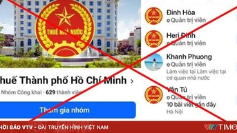 Thuế TP Hồ Chí Minh cảnh báo về tình trạng giả mạo trên mạng xã hội