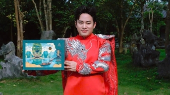 Tùng Dương là đại sứ thương hiệu bộ sưu tập bánh Trung thu 2025 của Bảo Ngọc