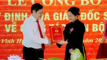 មន្ទីរពេទ្យជម្ងឺមហារីក Nghe An មាននាយកថ្មី។