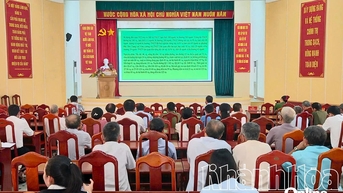 Xã Diên Khánh tuyên truyền, phổ biến pháp luật về trật tự, an toàn giao thông