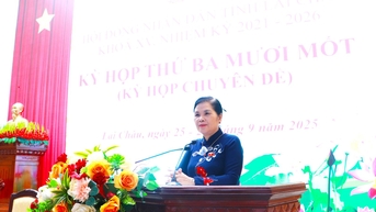 Khai mạc Kỳ họp thứ ba mươi mốt (Kỳ họp chuyên đề) HĐND tỉnh khóa XV, nhiệm kỳ 2021 - 2026