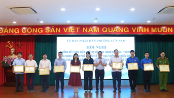 Phường Cửa Nam: Đưa chuyển đổi số gắn chặt với các phong trào thi đua yêu nước