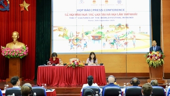 Gần 50 đại sứ quán, tổ chức quốc tế đăng ký tham dự "Lễ hội Văn hóa Thế giới tại Hà Nội"