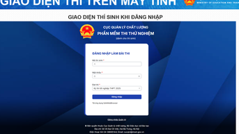 ចំណុចប្រទាក់ប្រឡងបញ្ចប់វិទ្យាល័យនៅលើកុំព្យូទ័រ