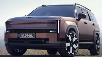 Hyundai Santa Fe 2027 ជំនាន់​ថ្មី​បាន​បង្ហាញ​ខ្លួន ដោយ​ប្តូរ​ពី​រដុប​ទៅ​ទំនើប