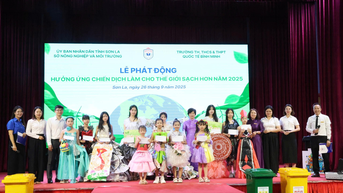 Sơn La hưởng ứng Chiến dịch Làm cho Thế giới sạch hơn 2025