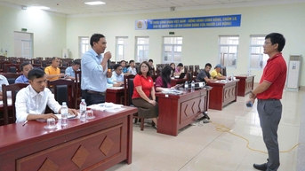 Tập huấn triển khai Dự án hỗ trợ người dân khắc phục hậu quả bão số 3  - Báo Cao Bằng điện tử
