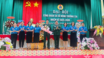 កសិដ្ឋាន 726 បានរៀបចំសមាជសហជីពមូលដ្ឋានសម្រាប់អាណត្តិ 2025-2030