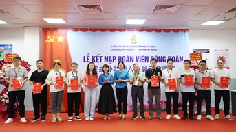 Bac Ninh៖ ទទួល​ពលករ​បរទេស​៣០០​នាក់​ចូល​ក្នុង​អង្គការ​សហជីព