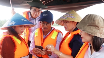 Lãnh đạo thành phố khảo sát thực trạng công tác quản lý du lịch, các điểm văn hóa tại xã đảo Tam Hải