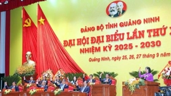 ខេត្ត Quang Ninh ខិតខំដើម្បីសម្រេចបាននូវអត្រាកំណើនជាមធ្យម 12% ក្នុងមួយឆ្នាំ ក្នុងរយៈពេល 2026-2030។