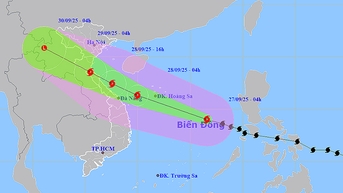 Thời tiết ngày 27/9: Bão số 10 di chuyển gấp đôi tốc độ trung bình, gây tác động tổng hợp