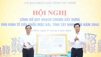 ទីក្រុង Tay Ninh ប្រកាសផែនការសម្រាប់តំបន់សេដ្ឋកិច្ចច្រកទ្វារព្រំដែន Moc Bai