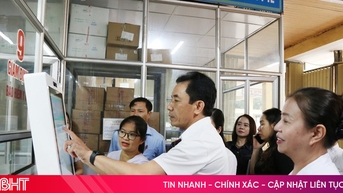 100% នៃគ្រឿងបរិក្ខារពេទ្យនៅ Ha Tinh ដំណើរការកំណត់ត្រាវេជ្ជសាស្រ្តអេឡិចត្រូនិក