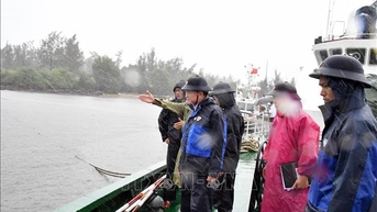 Bộ Tư lệnh Vùng Cảnh sát biển 2 chủ động ứng phó cơn bão số 10