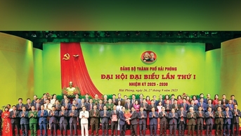Đại hội đại biểu Đảng bộ thành phố Hải Phòng lần thứ IRực sáng hơn với khát vọng sánh vai cùng các đô thị lớn