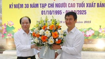 Tạp chí Người cao tuổi kỷ niệm 30 năm xuất bản số đầu