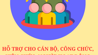 ឧបត្ថម្ភកម្មាភិបាល មន្ត្រីរាជការ បុគ្គលិកសាធារណៈ កម្មករមិនអាជីព និងកម្មករ កម្មការិនី ដែលធ្វើការនៅថ្នាក់ឃុំ បន្ទាប់ពីការរៀបចំរបស់អង្គភាពរដ្ឋបាលខេត្ត Ca Mau