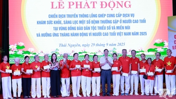 Thai Nguyen បើកយុទ្ធនាការថែទាំសុខភាពមនុស្សចាស់