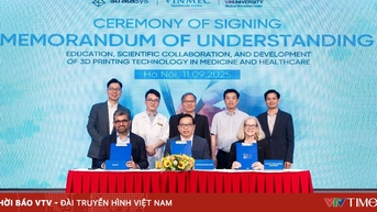 AIT - ស្ពានសម្រាប់បច្ចេកវិទ្យាបោះពុម្ព 3D នៅវៀតណាម អមជាមួយ Stratasys - Vinmec - VinUni