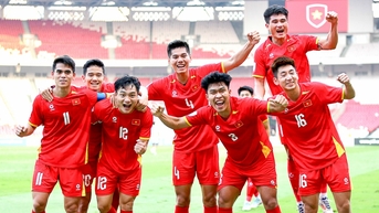 U.23 베트남 2-0 U.23 방글라데시: 워밍업은 느리지만 여전히 선두를 차지하다