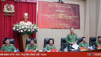 Đại hội đại biểu Đảng bộ Công an Trung ương diễn ra từ 3/10 đến 5/10