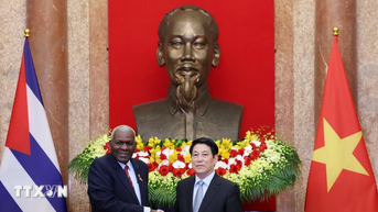 ប្រធានាធិបតី៖ វៀតណាមចង់បង្កើនប្រសិទ្ធភាពនៃកិច្ចសហប្រតិបត្តិការជាមួយគុយបាបន្ថែមទៀត