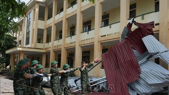 នាយកដ្ឋាន​អប់រំ Nghe An ខិតខំ​រក្សា​ស្ថិរភាព​ការ​បង្រៀន​និង​ការ​រៀន​ឱ្យ​បាន​ឆាប់​ក្រោយ​ព្យុះ​លេខ​១០