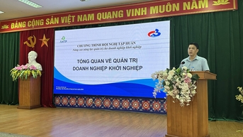 វគ្គបណ្តុះបណ្តាល "ការពង្រឹងសមត្ថភាពគ្រប់គ្រងសម្រាប់អាជីវកម្មចាប់ផ្តើមអាជីវកម្ម"