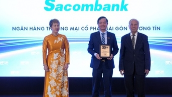 Sacombank បន្តចុះក្នុងបញ្ជីអាជីវកម្មដែលមានប្រសិទ្ធភាពបំផុតទាំង 50 នៅវៀតណាមក្នុងឆ្នាំ 2025