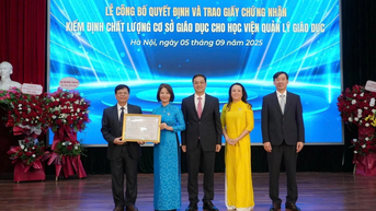 បណ្ឌិត្យសភាគ្រប់គ្រងការអប់រំបានសម្រេចវដ្តទីពីរនៃការទទួលស្គាល់គុណភាពស្ថាប័នអប់រំ