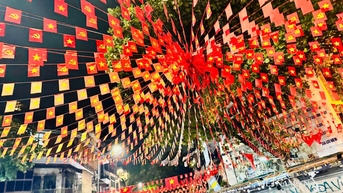 Hà Nội rực rỡ cờ hoa