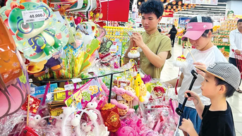 Đa dạng đồ chơi trung thu cho bé