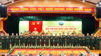 Đại hội đại biểu Đảng bộ Cơ quan Tổng cục Chính trị lần thứ XX thành công tốt đẹp