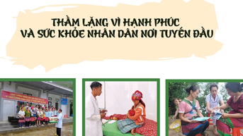 Thầm lặng vì hạnh phúc và sức khỏe Nhân dân nơi tuyến đầu