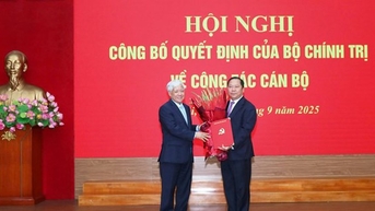 Phân công, chỉ định đồng chí Nguyễn Phi Long giữ chức Phó Bí thư Đảng ủy MTTQ, các đoàn thể Trung ương