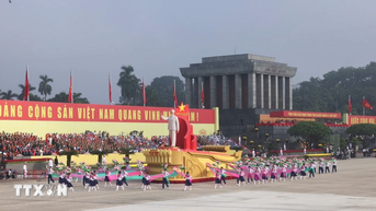 អ្នកយកព័ត៌មាន VNA ក្នុងឱកាសប្រវត្តិសាស្ត្រនៃខួបលើកទី ៨០ នៃទិវាជាតិ