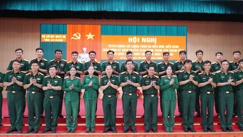 Bộ Chỉ huy Quân sự tỉnh An Giang tuyên dương lực lượng tham gia diễu binh